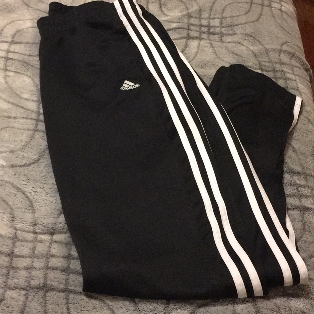 Black/White women’s adidas joggers